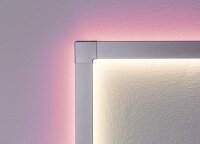 Paulmann Function Duo Profil 90° Corner 2er Pack Alu matt Kunststoff