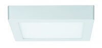 Paulmann WallCeiling Lunar LED-Panel 220x220mm 12,5W 230V Weiß matt Alu