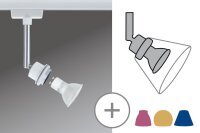 Gebraucht ( Muster) Paulmann URail Schienensystem DecoSystems LED Spot 1x3,5W GZ10 230V Weiß Metall