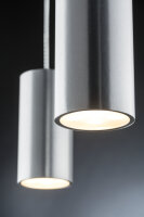 Paulmann URail LED Pendel Barrel 6W 9VA 350mA Chrom matt/Alu eloxiert Metall