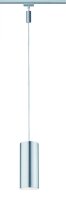 Paulmann URail LED Pendel Barrel 6W 9VA 350mA Chrom matt/Alu eloxiert Metall
