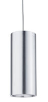 Paulmann URail LED Pendel Barrel 6W 9VA 350mA Chrom matt/Alu eloxiert Metall