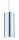 Paulmann URail LED Pendel Barrel 6W 9VA 350mA Chrom matt/Alu eloxiert Metall