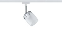 Paulmann URail Schienensystem Spot Blossom max. 1x25W G9 Weiß/Klar/Satin 230V Metall/Glas