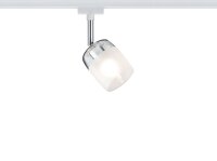 Paulmann URail Schienensystem Spot Blossom max. 1x25W G9 Weiß/Klar/Satin 230V Metall/Glas