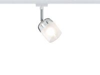 Paulmann URail Schienensystem Spot Blossom max. 1x25W G9 Weiß/Klar/Satin 230V Metall/Glas