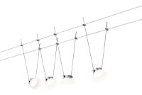 Paulmann SmartHome Bluetooth IceLED Seilsystem 4x4W Chrom...