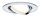 Paulmann Premium Einbauleuchten Set Coin Slim dimmbar rund schwenkbar LED 3x6,8W 2700K 230V 51mm Chrom/Alu