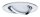 Paulmann Premium Einbauleuchten Set Coin Slim dimmbar rund schwenkbar LED 3x6,8W 2700K 230V 51mm Chrom/Alu