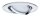 Paulmann Premium Einbauleuchten Set Coin Slim dimmbar rund schwenkbar LED 3x6,8W 2700K 230V 51mm Chrom/Alu
