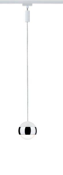 Paulmann URail Schienensystem LED Pendel Capsule II 1x6W Weiß/Chrom 230V Metall dimmbar