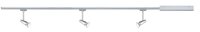 Paulmann URail Schienensystem Set Barelli max 3x10W GU10 Chrom matt/Chrom 230V Metall 1m