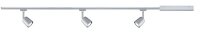 Paulmann URail Schienensystem Set Cover max 3x10W GU10 Chrom matt/Chrom 230V Metall 1m