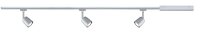 Paulmann URail Schienensystem Set Cover max 3x10W GU10 Chrom matt/Chrom 230V Metall 1m