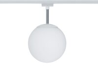 Paulmann URail Ceiling Globe Small max. 1x10W E14 Weiß/Opal 230V Metall/Glas dimmbar