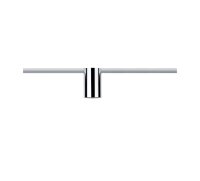 Paulmann URail Ceiling Socket max 1x20W E27 Chrom 230V Metall/Kunststoff