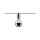 Paulmann URail Ceiling Socket max 1x20W E27 Chrom 230V Metall/Kunststoff