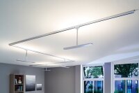 Paulmann URail Schienensystem LED Spot Blade 14,4W Chrom matt/Chrom 230V dimmbar Metall/Kunststoff
