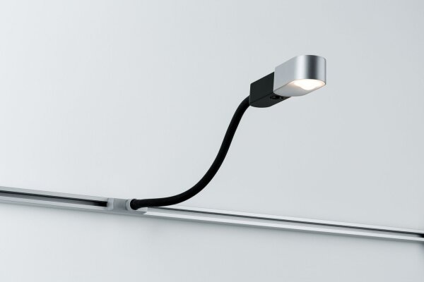 Paulmann URail Syst LED Leseleuchte Torch 1x5,5W Chrom matt 230V Metall/Kunststoff