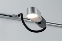 Paulmann URail Syst LED Leseleuchte Torch 1x5,5W Chrom matt 230V Metall/Kunststoff