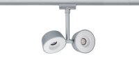 Paulmann URail Schienensystems Spot Pellet 1x4W Weiß/Chrom matt 230V dimmbar Metall/Kunststoff