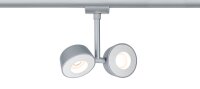 Paulmann URail Schienensystems Spot Pellet 1x4W Weiß/Chrom matt 230V dimmbar Metall/Kunststoff