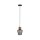 Paulmann Neordic Edla Pendelleuchte max1x20W E27 Rauchglas/Kork/Schwarz 230V