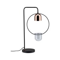 Paulmann Neordic Fanja Tischleuchte max 1x20W GU10 Schwarz/Kupfer 230V Metall