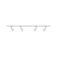 Paulmann URail Schienensystem Set Blossom 4x max.10W G9 Chrom matt/Chrom/Satin 230V Metall/Kunststoff