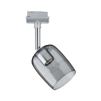 Paulmann URail Schienensystem Set Blossom 4x max.10W G9 Chrom matt/Chrom/Rauch 230V Metall/Kunststoff