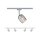 Paulmann URail Schienensystem Set Blossom 4x max.10W G9 Chrom matt/Chrom/Rauch 230V Metall/Kunststoff