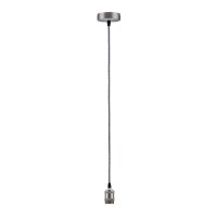 Neordic Eldar Pendelleuchte max1x20W E27 Grau/Nickel geb 230V Metall