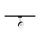 URail Spot Circle 1x5W Schwarz matt/ Chrom 230V Metall/Kunststoff 2700K dimmbar