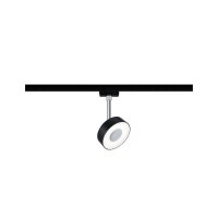 URail Spot Circle 1x5W schwarz matt/ Chrom 230V...