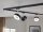 URail Spot Circle 1x5W schwarz matt/ Chrom 230V Metall/Kunststoff 4000K dimmbar