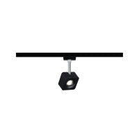 URail Spot Cube 1x8W schwarz matt/chrom 230V Metall 4000K...