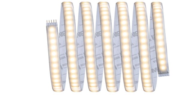 MaxLED 1000 LED Strip Erweiterung 2,5m Warmweiß beschichtet 29W 1100lm/m 2700K