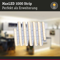 MaxLED 1000 LED Strip Erweiterung 2,5m Warmweiß beschichtet 29W 1100lm/m 2700K