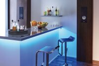 YourLED LED Strip Lights and Sound für musikgesteuerten Farbwechsel 3m beschichtet  17,8W  40 LEDs/m RGB 18VA