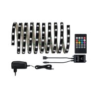 YourLED LED Strip Lights and Sound für musikgesteuerten Farbwechsel 3m beschichtet  17,8W  40 LEDs/m RGB 18VA