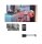 YourLED LED Strip Lights and Sound für musikgesteuerten Farbwechsel 3m beschichtet  17,8W  40 LEDs/m RGB 18VA