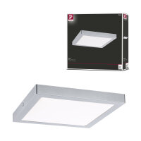 LED Panel Abia  eckig 300x300mm  22W 2000lm 4000K Chrom matt