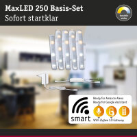 MaxLED 250 LED Strip Smart Home Zigbee 3.0 Basisset Basisset 1,5m Tunable White beschichtet 6W 270lm/m Tunable White 24VA