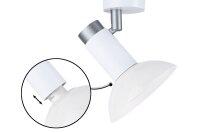 Neordic Wand-/Deckenleuchte Runa   GU10   230V max. 20W dimmbar Weiß, Grau