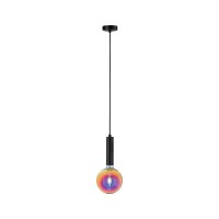 Neordic Pendelleuchte Kine  E27   max. 60W Schwarz dimmbar Metall