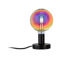 Neordic Tischleuchte Haldor E27   max. 60W Schwarz Metall