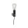 Neordic Wandleuchte Aik   E27   230V max. 20W dimmbar Schwarz