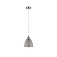 Neordic Pendelleuchte Hilla   E27   max. 40W Eisen gebürstet dimmbar Metall