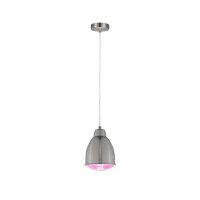 Neordic Pendelleuchte Hilla   E27   max. 40W Eisen gebürstet dimmbar Metall