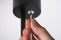 LED Pendelleuchte 3-Step-Dim Puric Pane 2700K 600lm 9,5W Schwarz dimmbar